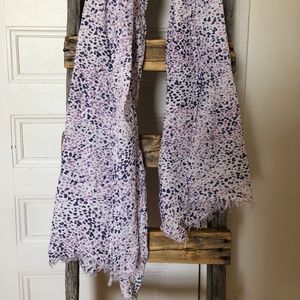 AMERICAN EAGLE Purple Spotted Scarf